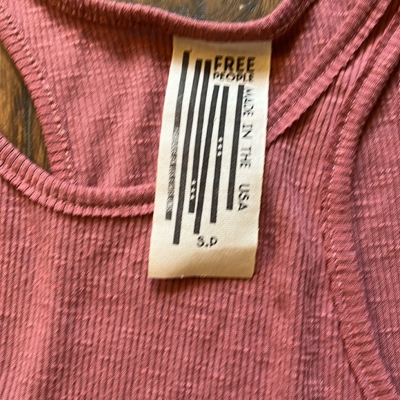Free People Racerback tank, size small - Picture 6 of 9